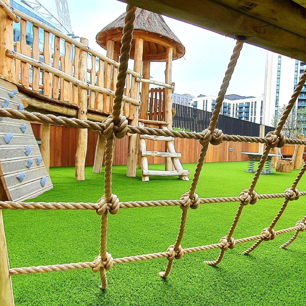 Artificial Grass Play Area Installation 